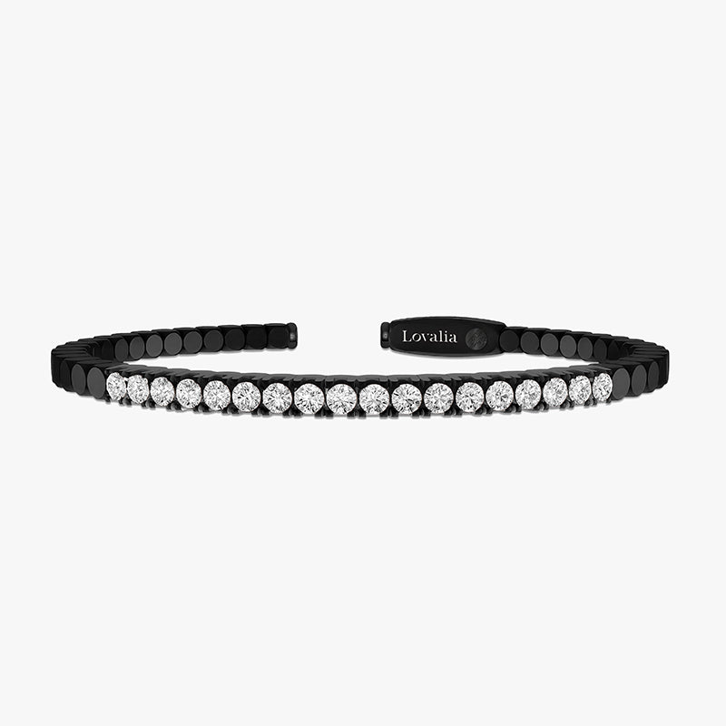 BRACELET EBEN BARETTE DIAMANTS BLANC