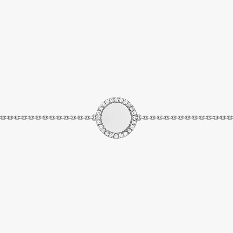 BRACELET PLEINE LUNE DIAMANTS