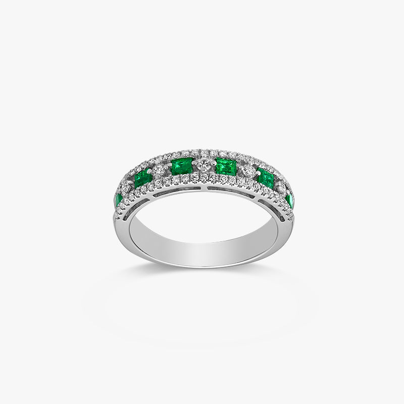 BAGUE LADY GREEN