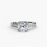 Solitaire with Pavé 7