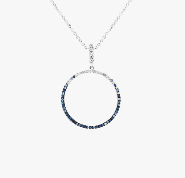 Collier Astrale blue