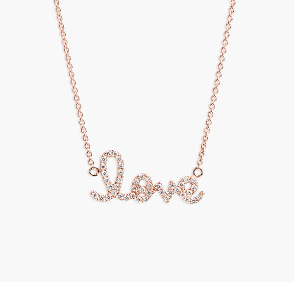 COLLIER LOVE OR ROSE